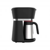 Cafetera Oster Negra con Jarra Térmica de Acero Inoxidable de 0.7L